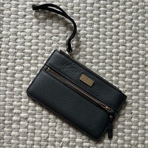 Gray Kate Spade Wristlet